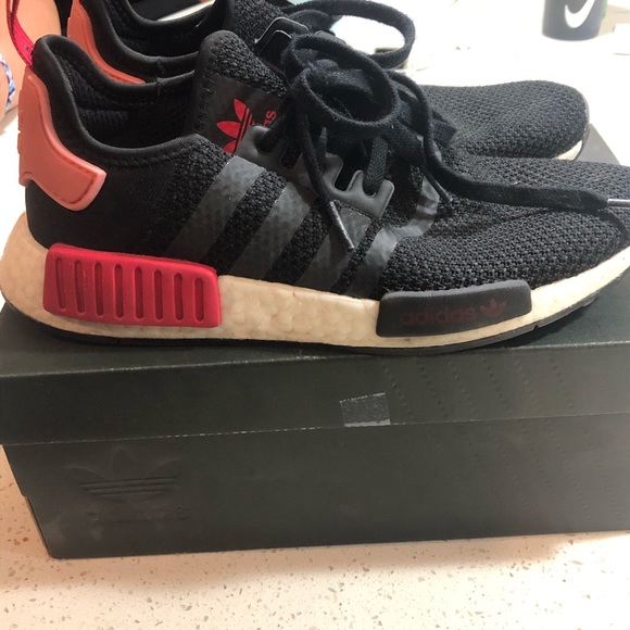 Adidas Original NMD black red and pink - Picture 2 of 3